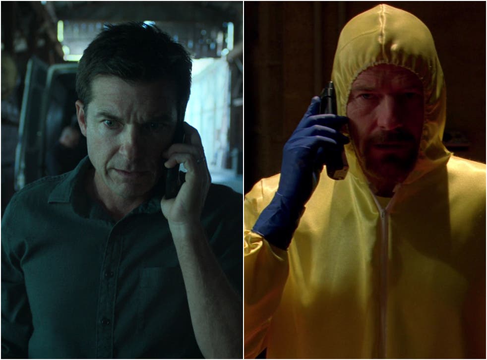 <p>Jason Bateman and Bryan Cranston as dads doing crime in ‘Ozark’ and ‘Breaking Bad’</p>