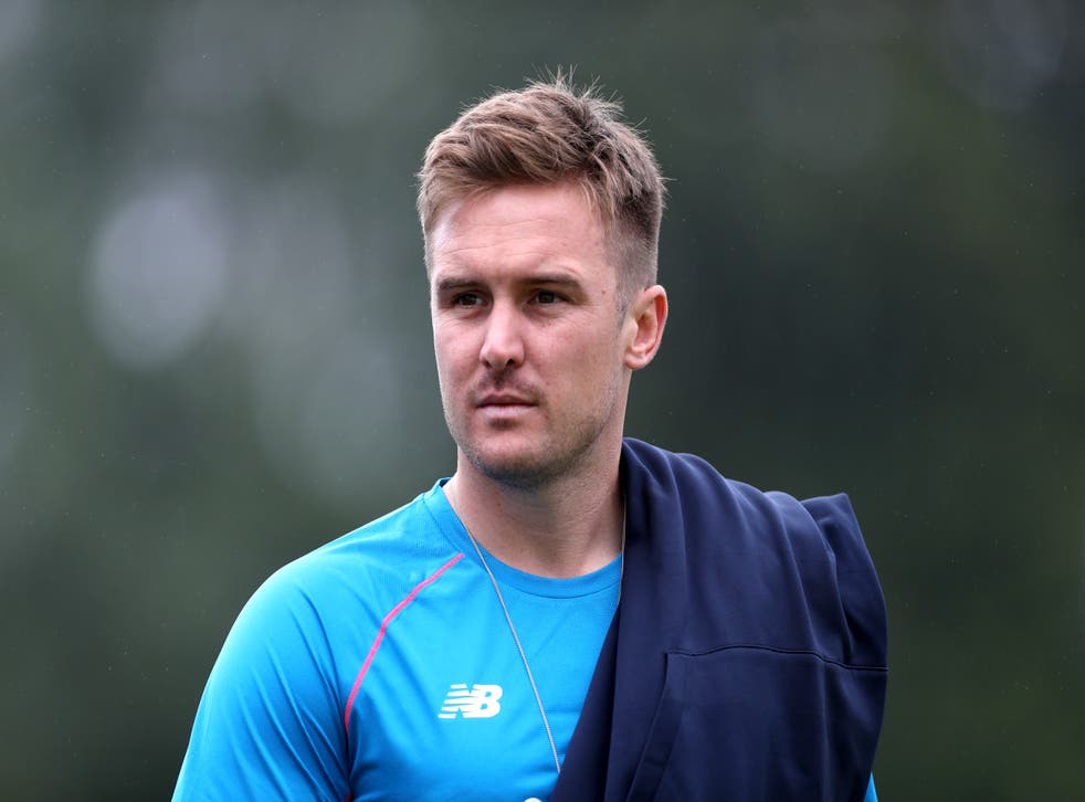 Jason Roy is relieved to be back with England (Bradley Collyer/PA)