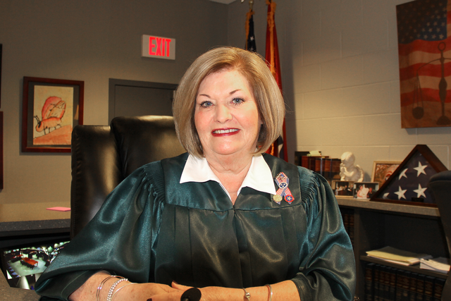 <p>Rutherford County Judge Donna Scott Davenport</p>