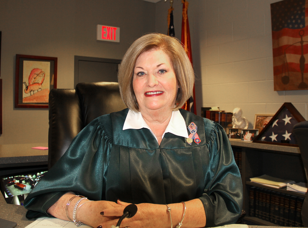 <p>Rutherford County Judge Donna Scott Davenport</p>