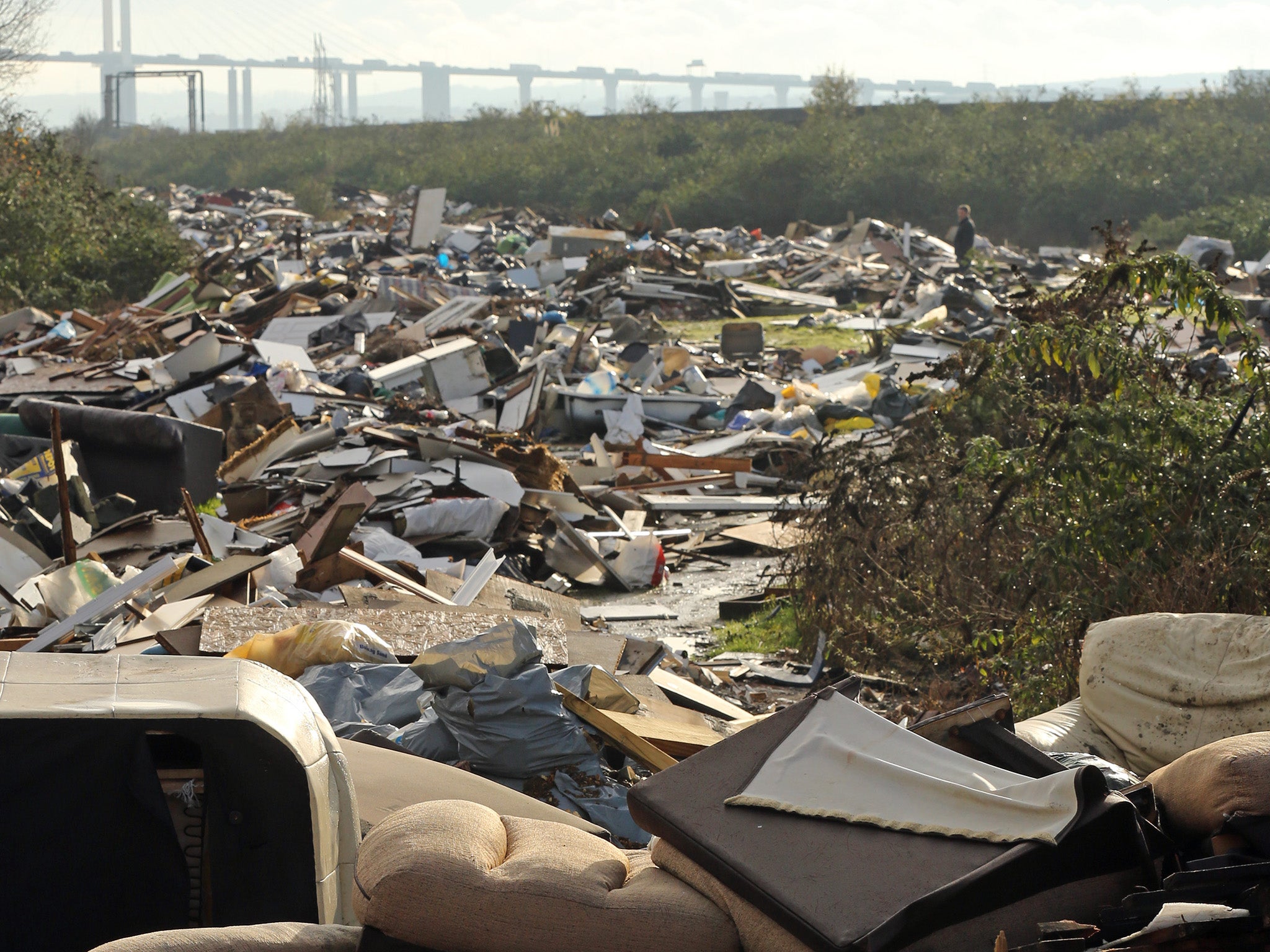 Waste crime costs the UK hundreds of millions per year