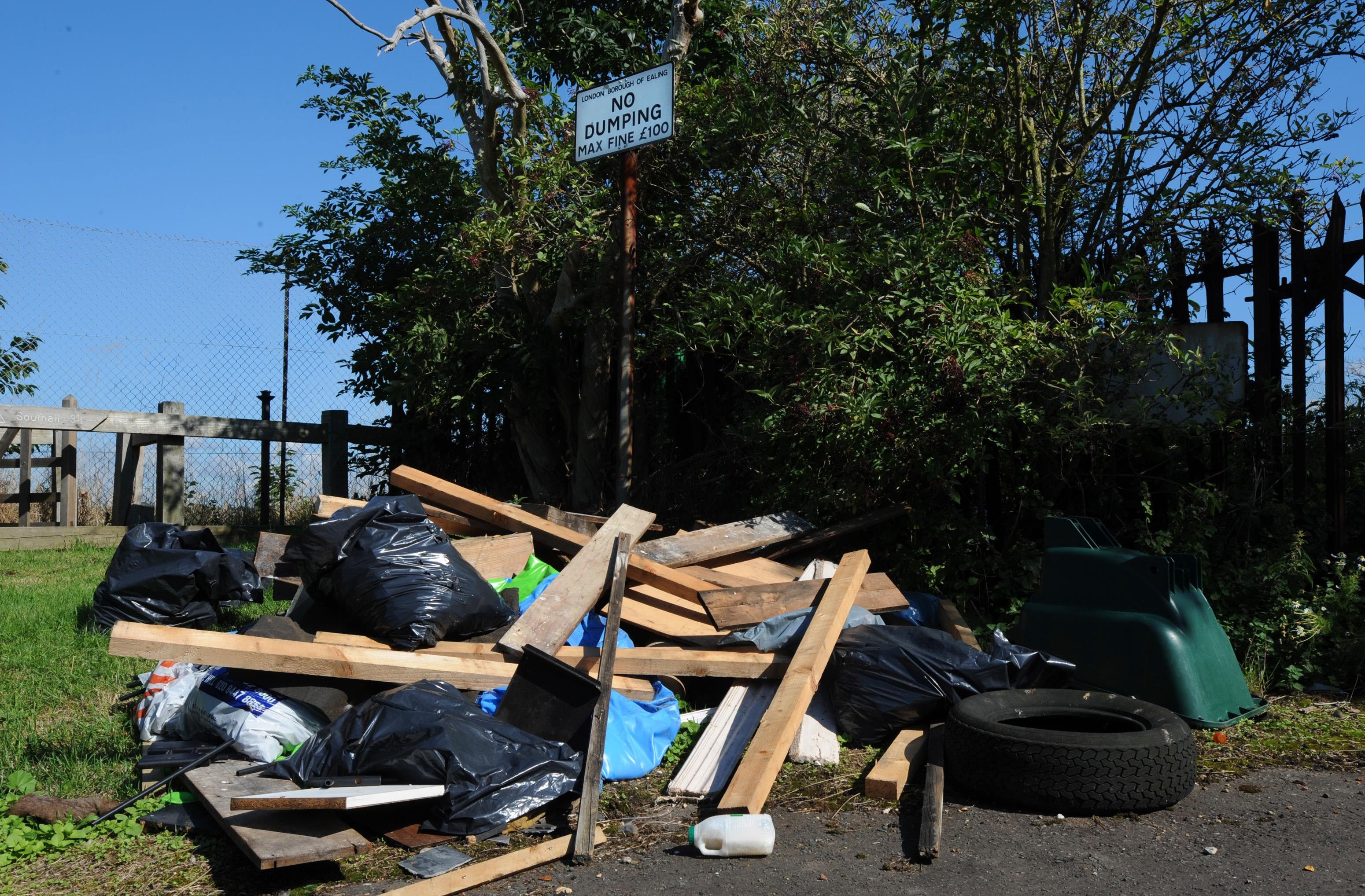 London saw highest amount of fly-tipping during pandemic