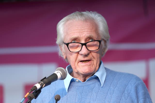 Lord Heseltine at anti-Brexit rally