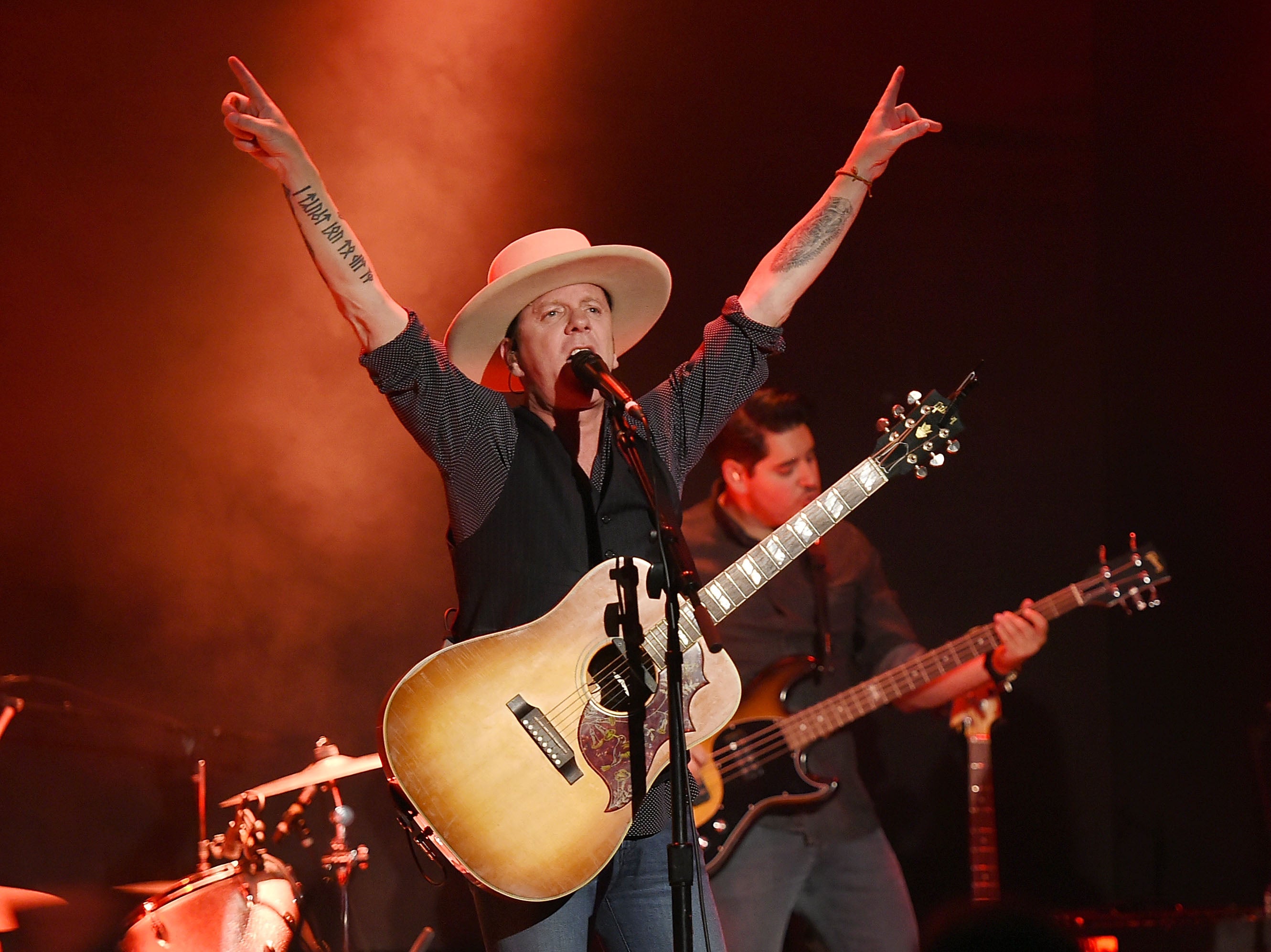 Sutherland performing at New York’s Bowery Ballroom in 2017