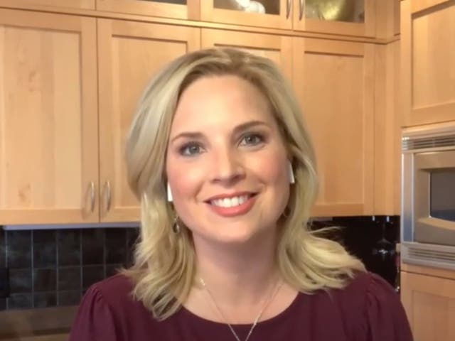 <p>US Representative Ashley Hinson, who claimed credit for $829m in federal funding secured through an infrastructure bill she voted against and compared to socialism</p>