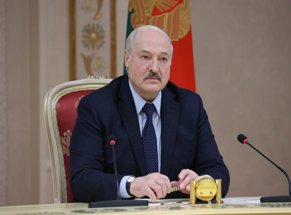 <p>Belarusian president Alexander Lukashenko has denied all allegations </p>