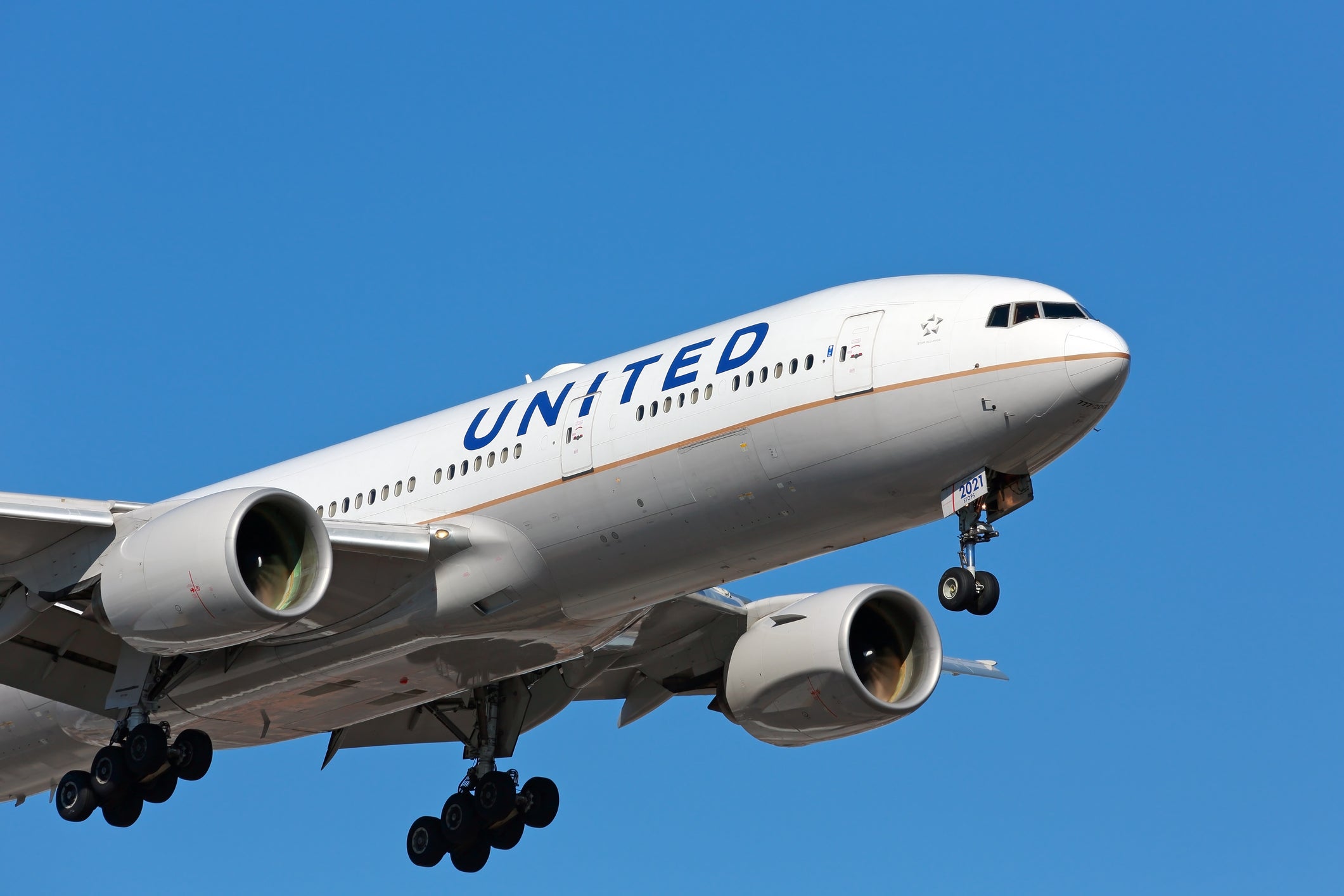 Incident occurred on a United flight