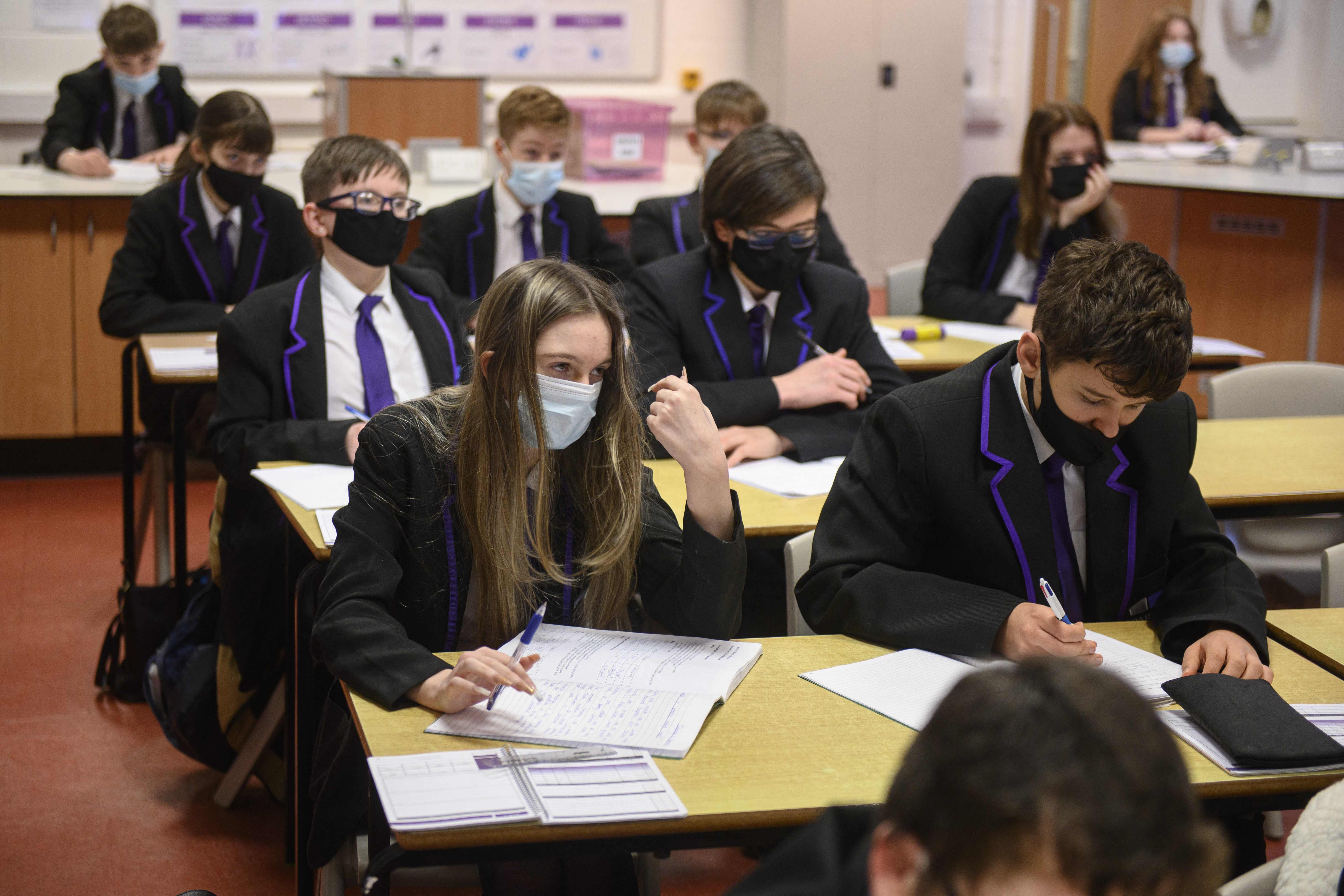 National schools masks requirement ended on Thursday