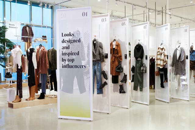<p>This image, provided by Amazon, shows how clothing could be displayed at the company’s new Amazon Style store concept</p>