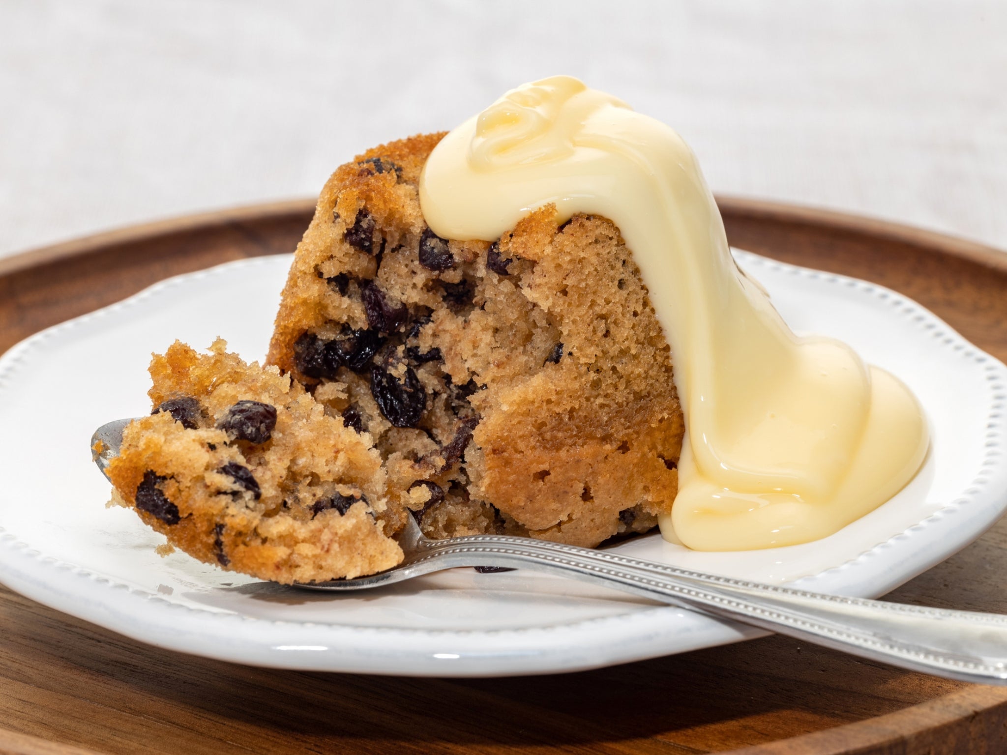 Mmm a nice plate of ... spotted dick