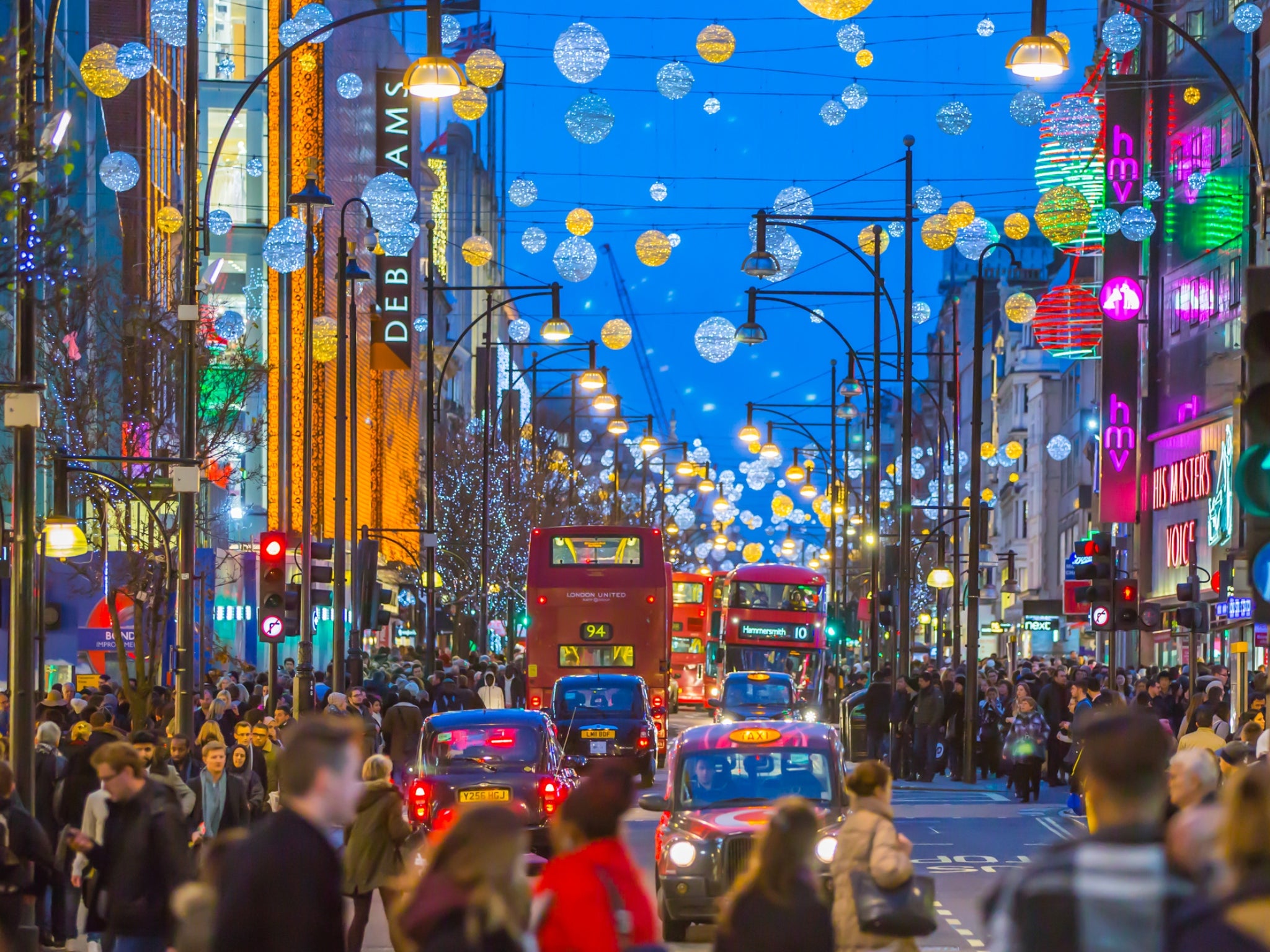 Christmas in London, but make it November