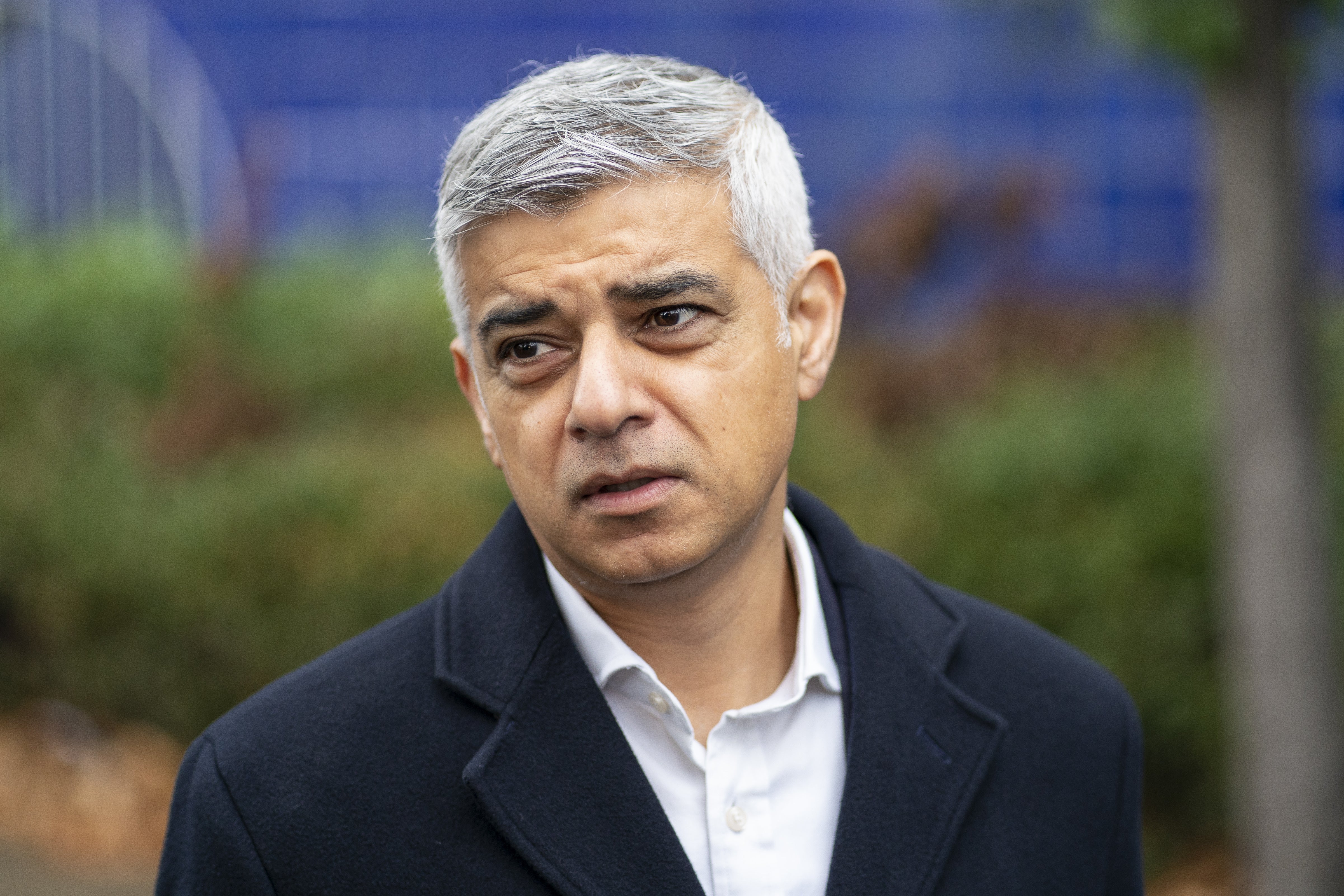 Mayor of London Sadiq Khan praised NHS staff (PA)