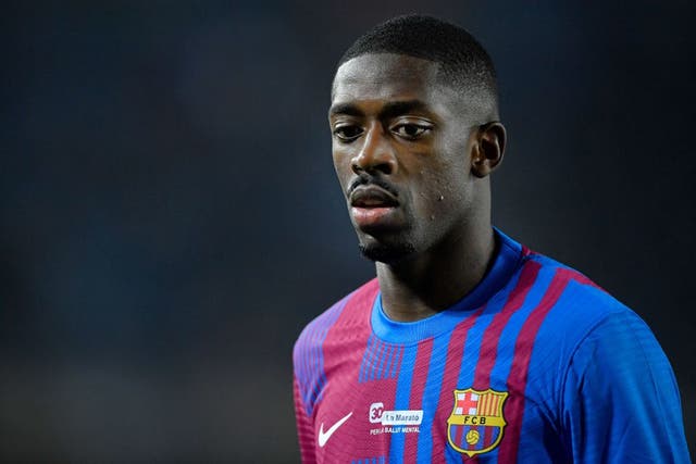 <p>Barcelona have told Ousmane Dembele to leave the club this January </p>
