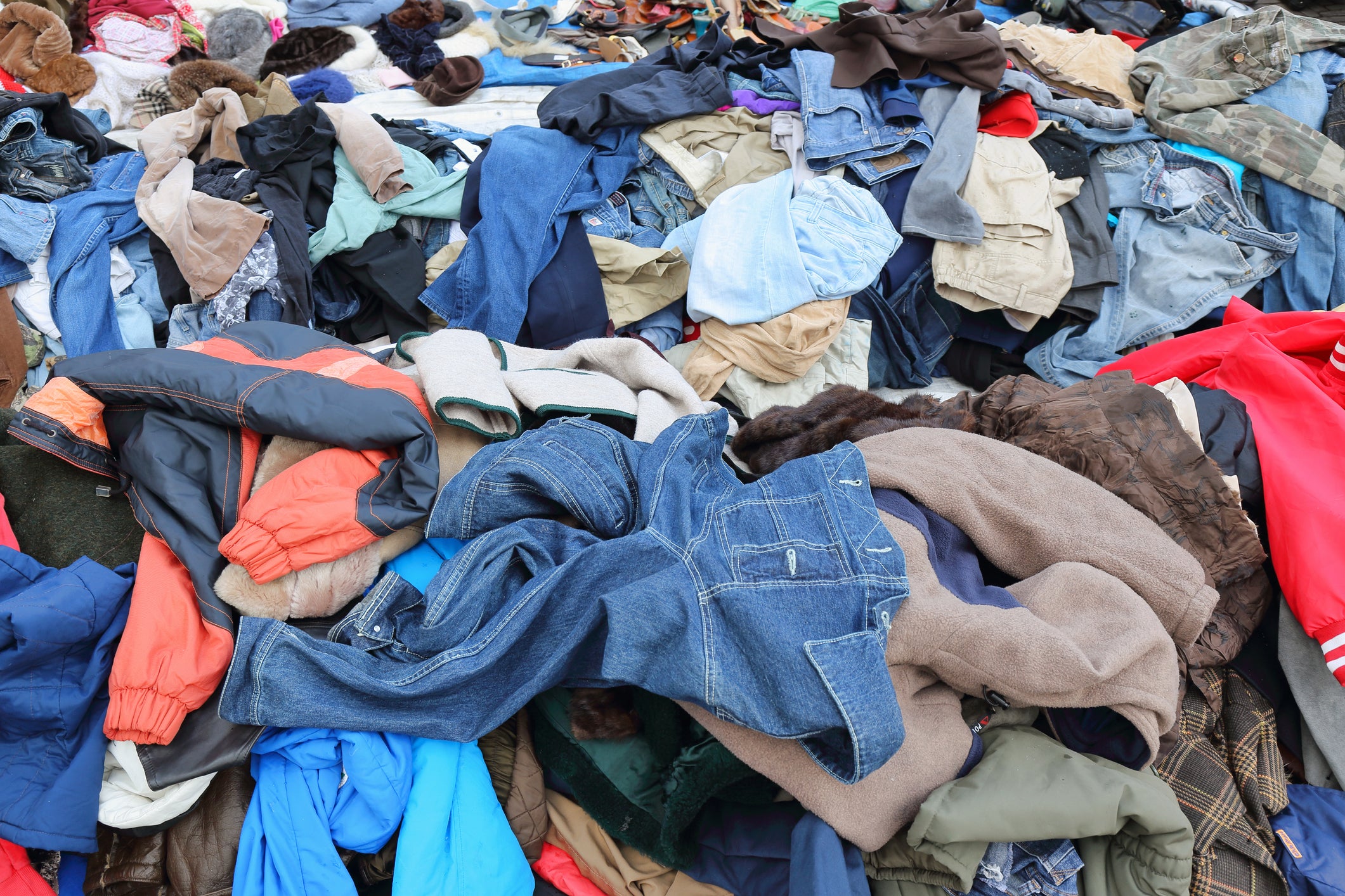 Textile waste from the fashion industry is a huge polluter