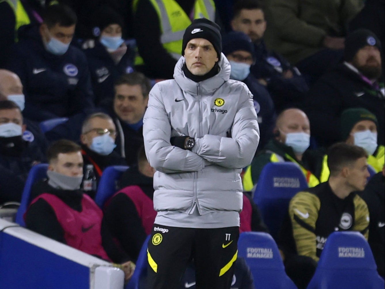 Thomas Tuchel, pictured, has admitted both he and Chelsea players have to buck up their attitude (Steven Paston/PA)