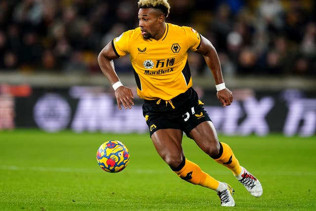Adama Traore’s current deal with Wolves expires in 18 months (David Davies/PA)