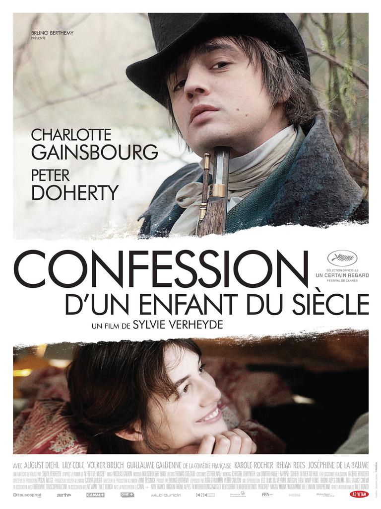 ‘Peter’ Doherty in the poster artwork for ‘Confession of a Child of the Century'