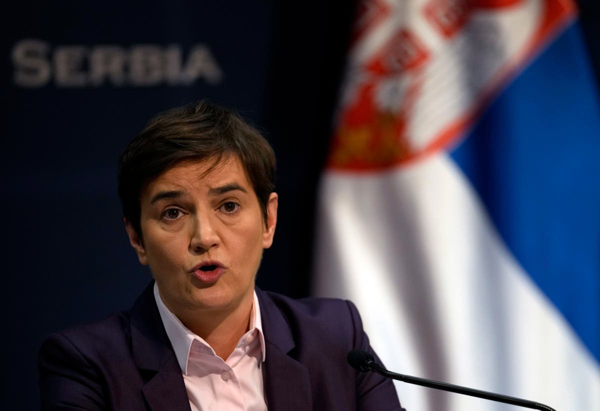 Western embassies reject Serbia PM's protest allegations | The Independent