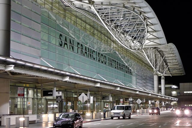 <p>The International Terminal at San Francisco Airport</p>