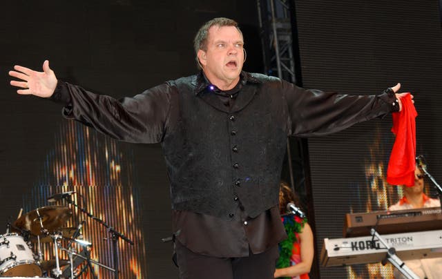 Meat Loaf performing on stage at the Capital Radio Party in the Park, in Hyde Park, London. The concert is being held in aid of The Prince’s Trust. 18/11/03: Meat Loaf performing on stage in Hyde Park, London. It has been announced chart star Meat Loaf has been shelved tonight after the singer was admitted to hospital. The Bat Out Of Hell singer collapsed on stage at a sell-out concert last night at London’s Wembley Arena, forcing a second show at the venue to be postponed.