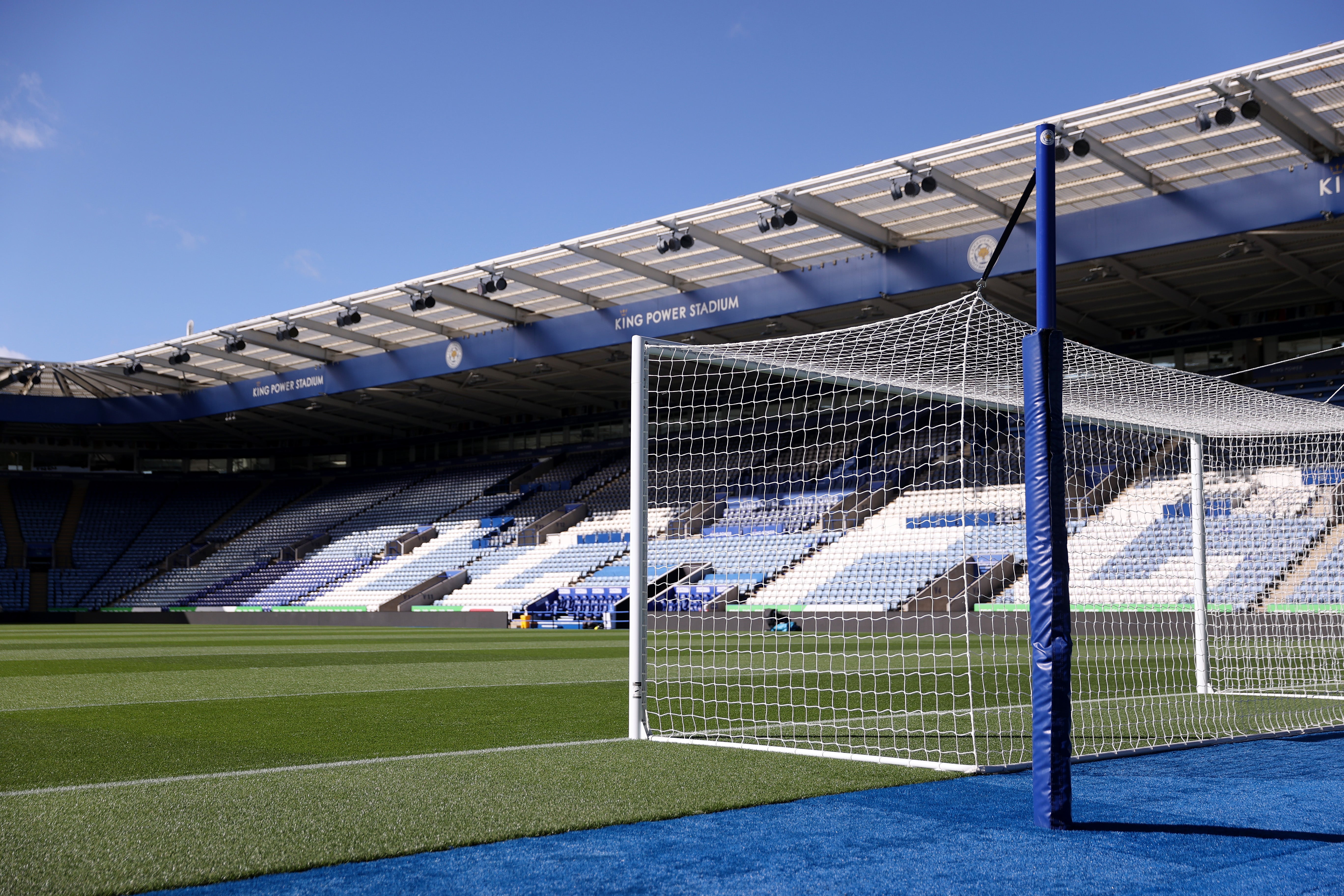 A general view of the King Power Stadium