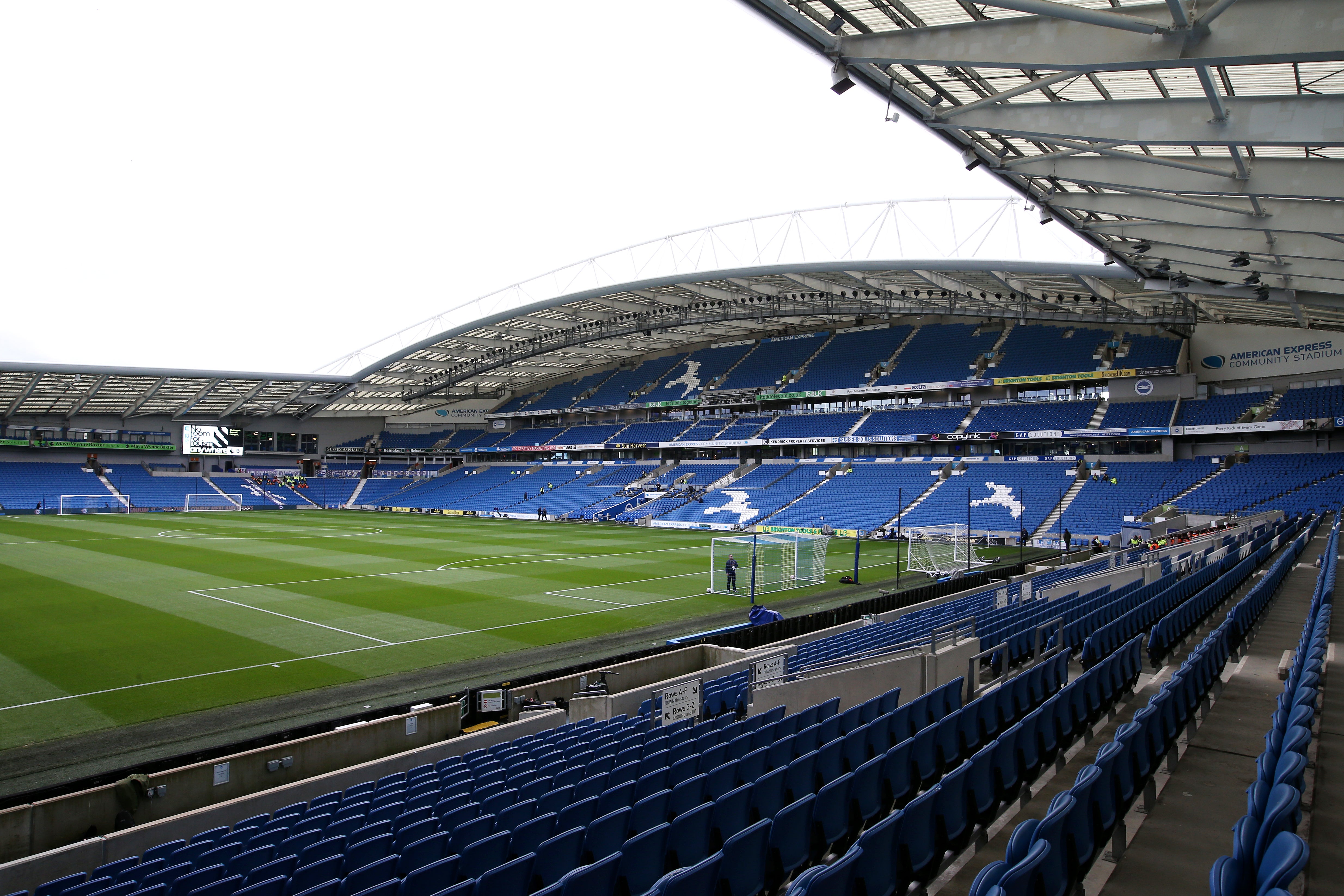 A general view of the American Express Community Stadium