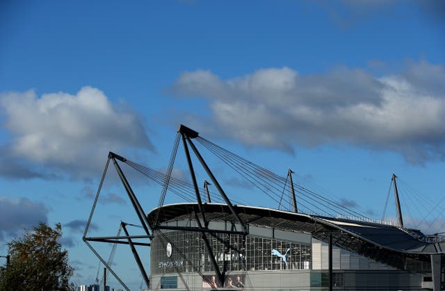 A general view of Etihad Stadium