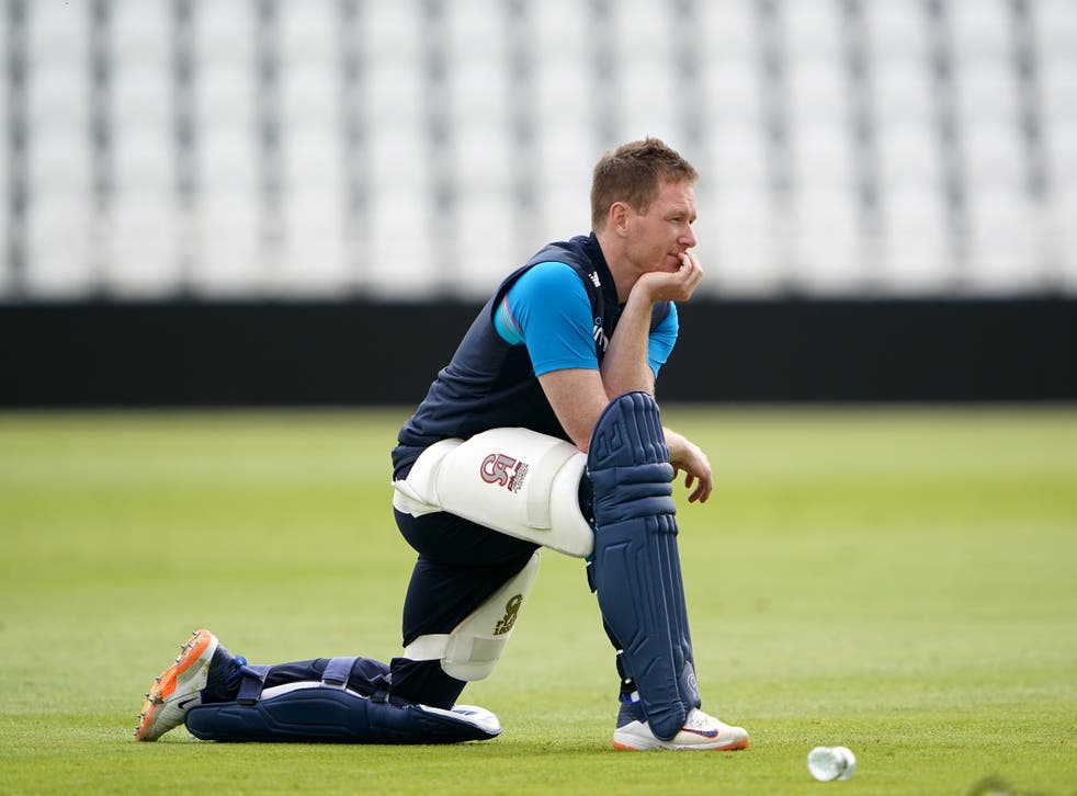 Eoin Morgan’s England will take on the West Indies in five Twenty20s (Zac Goodwin/PA)