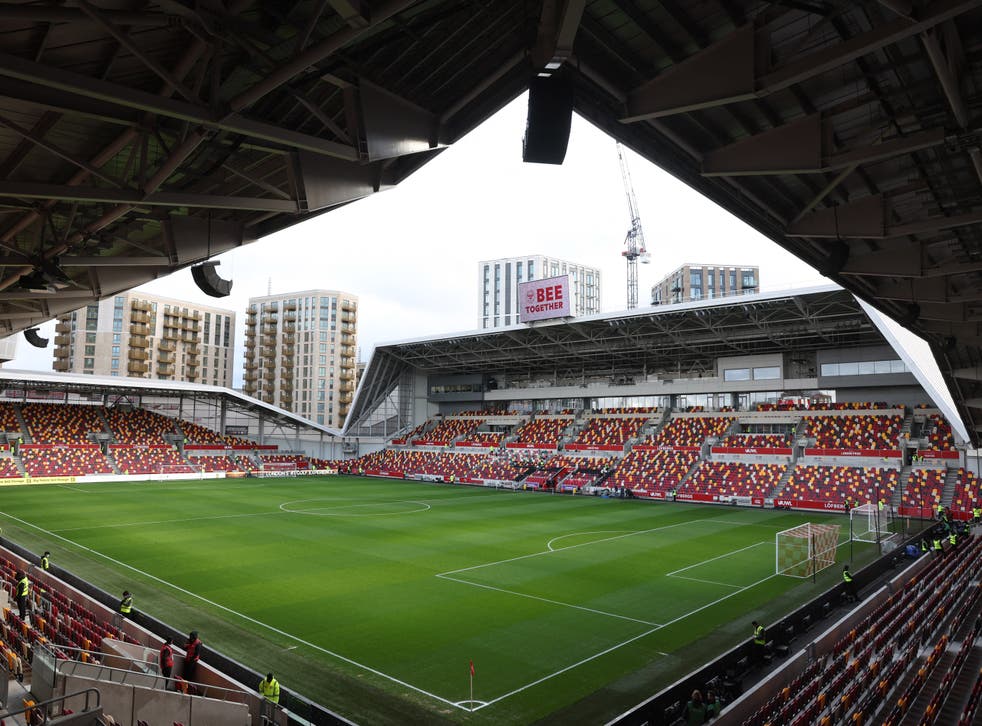 A general view of the Brentford Community Stadium