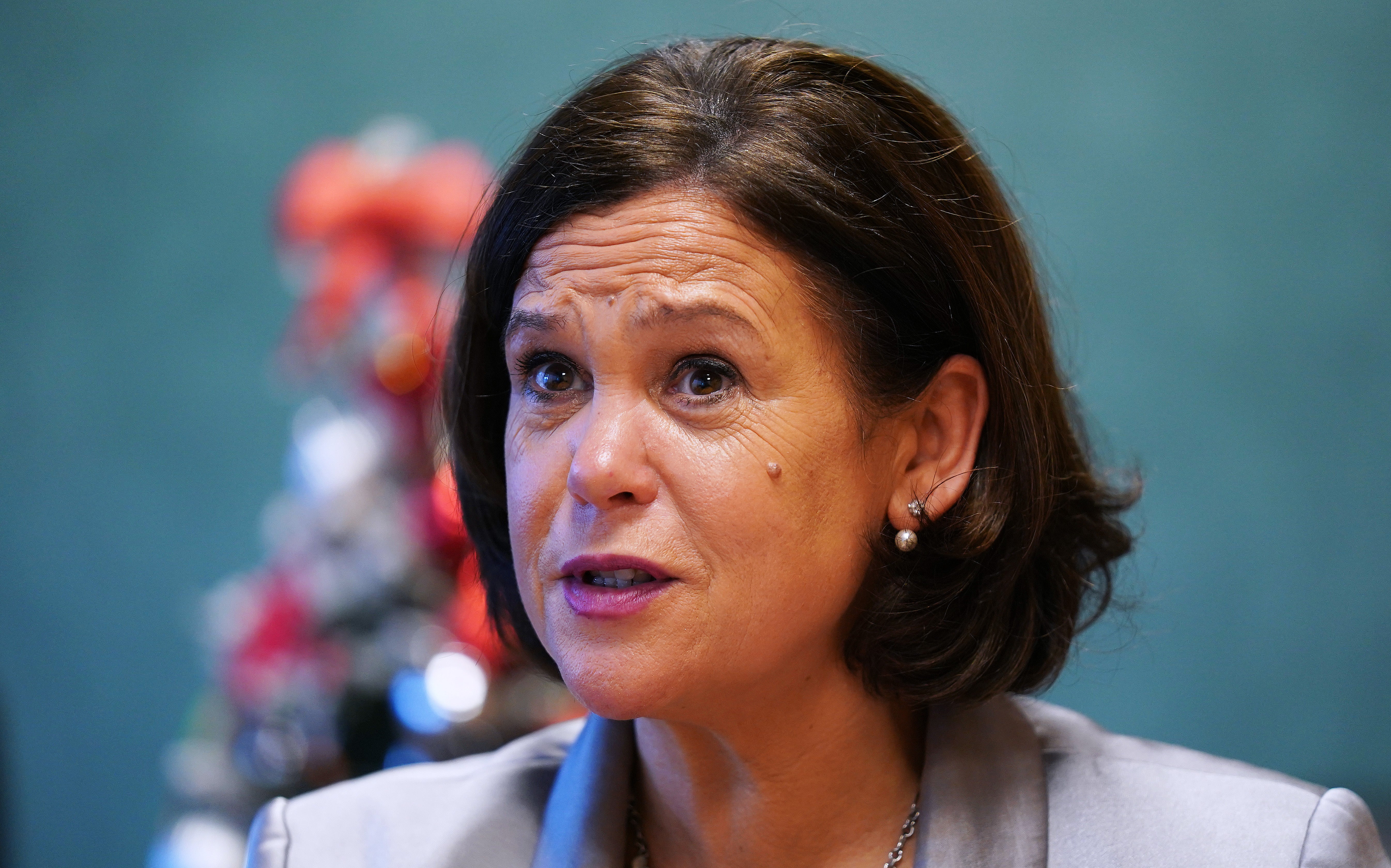 Sinn Fein leader Mary Lou McDonald (Brian Lawless/PA)