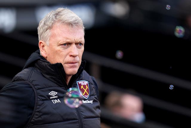 David Moyes has guided West Ham into the top four (Adam Davy/PA)