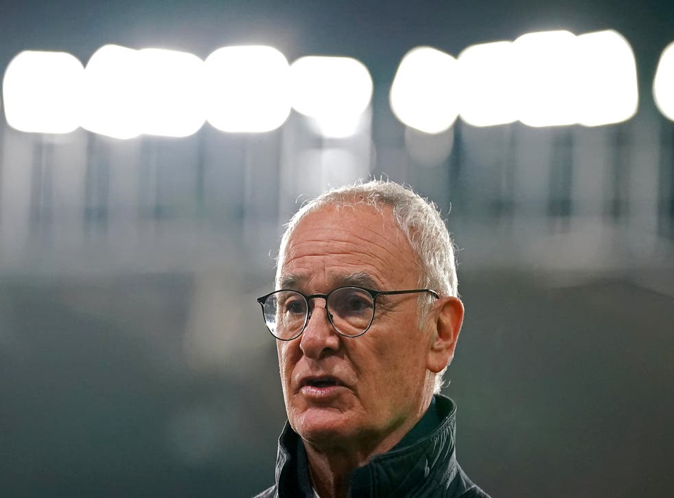 Claudio Ranieri is under pressure after Watford’s heavy home defeat to Norwich (Nick Potts/PA)