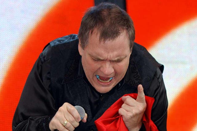 Collaborators who worked and sang with Meat Loaf have shared fond memories of the US rocker as they described his death as ‘our loss, Heaven’s gain’ (PA)
