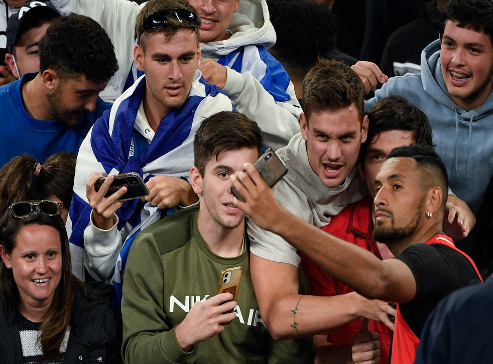 Nick Kyrgios has attracted raucous support in Melbourne (Andy Brownbill/AP)