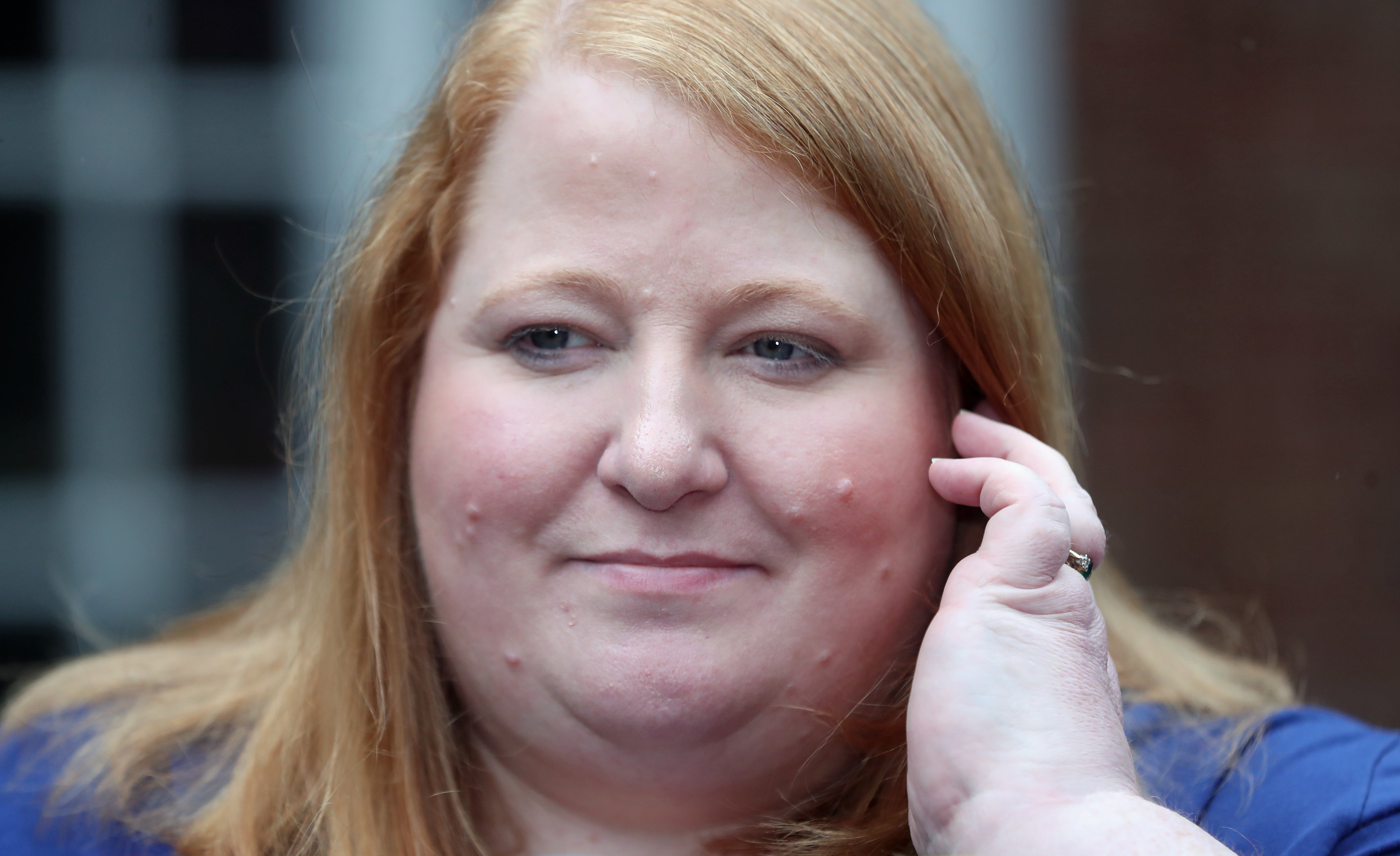 Naomi Long has seen support for the Alliance Party fall by one point (Niall Carson/PA)