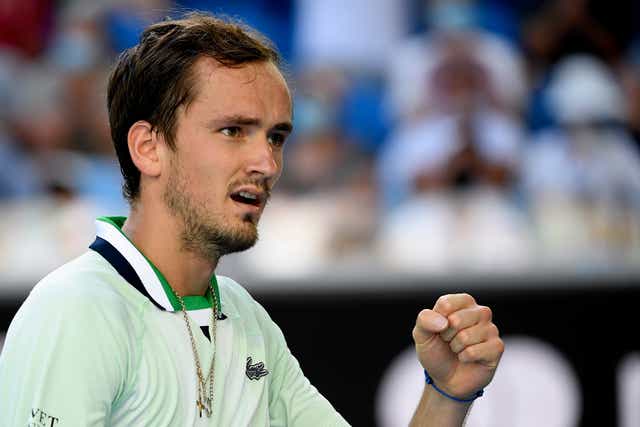 Daniil Medvedev eased into the fourth round (Andy Brownbill/AP)