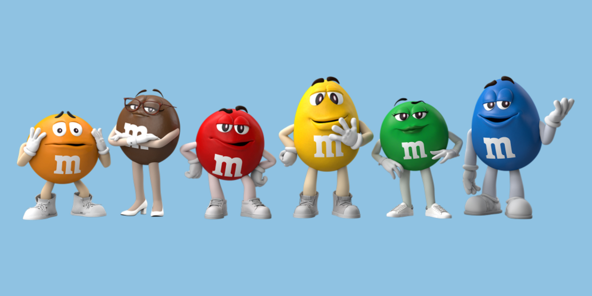 Blue M-Monday  M&m characters, Monday greetings, Blue