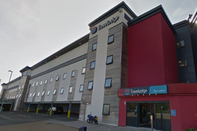 <p>The robot vacuum cleaner escaped from the Orchard Park Travelodge in Cambridge</p>