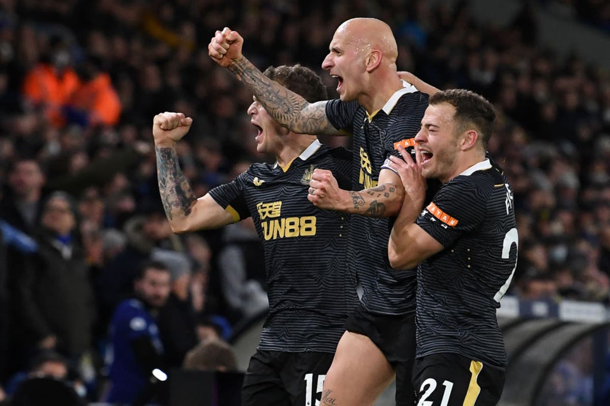 Jonjo Shelvey fires Newcastle to crucial win over Leeds and boost survival bid