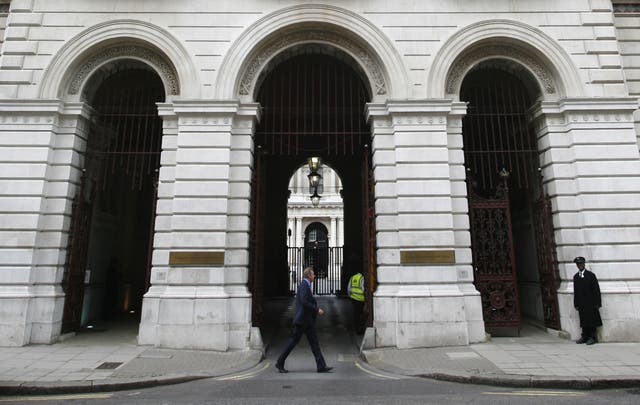 The Foreign, Commonwealth and Development Office entrance (Johnny Green/PA)