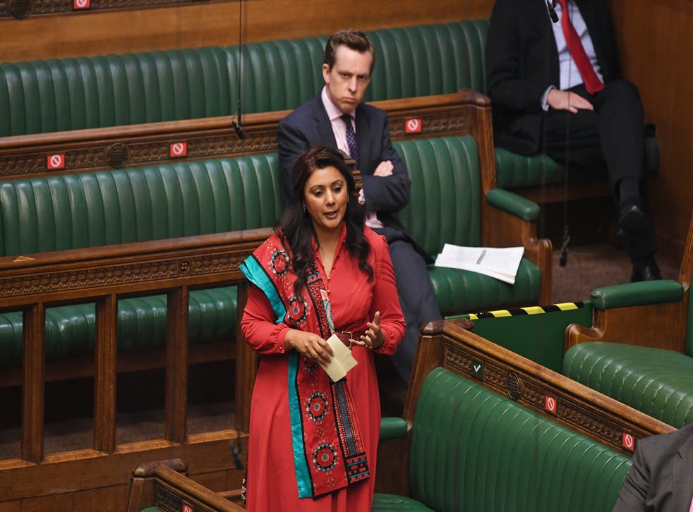 Nusrat Ghani has made headlines by claiming that she was demoted from the position of transport minister in 2020 due to her Muslim faith (UK Parliament/Jessica Taylor/PA)