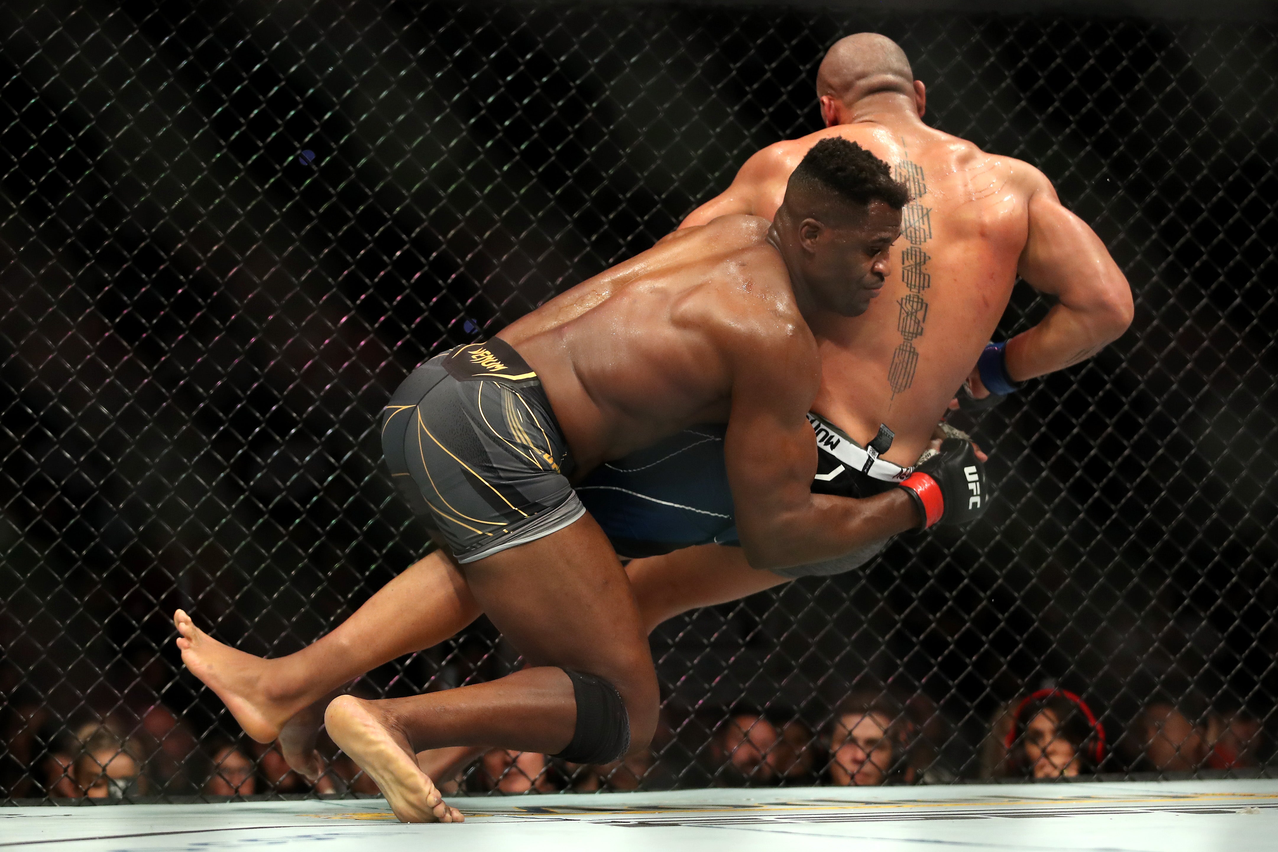 Francis Ngannous coach gives injury update on UFC heavyweight champion The Independent