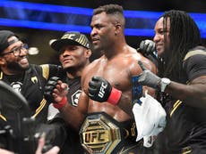 Francis Ngannou outpoints Ciryl Gane at UFC 270 with surprising wrestling display