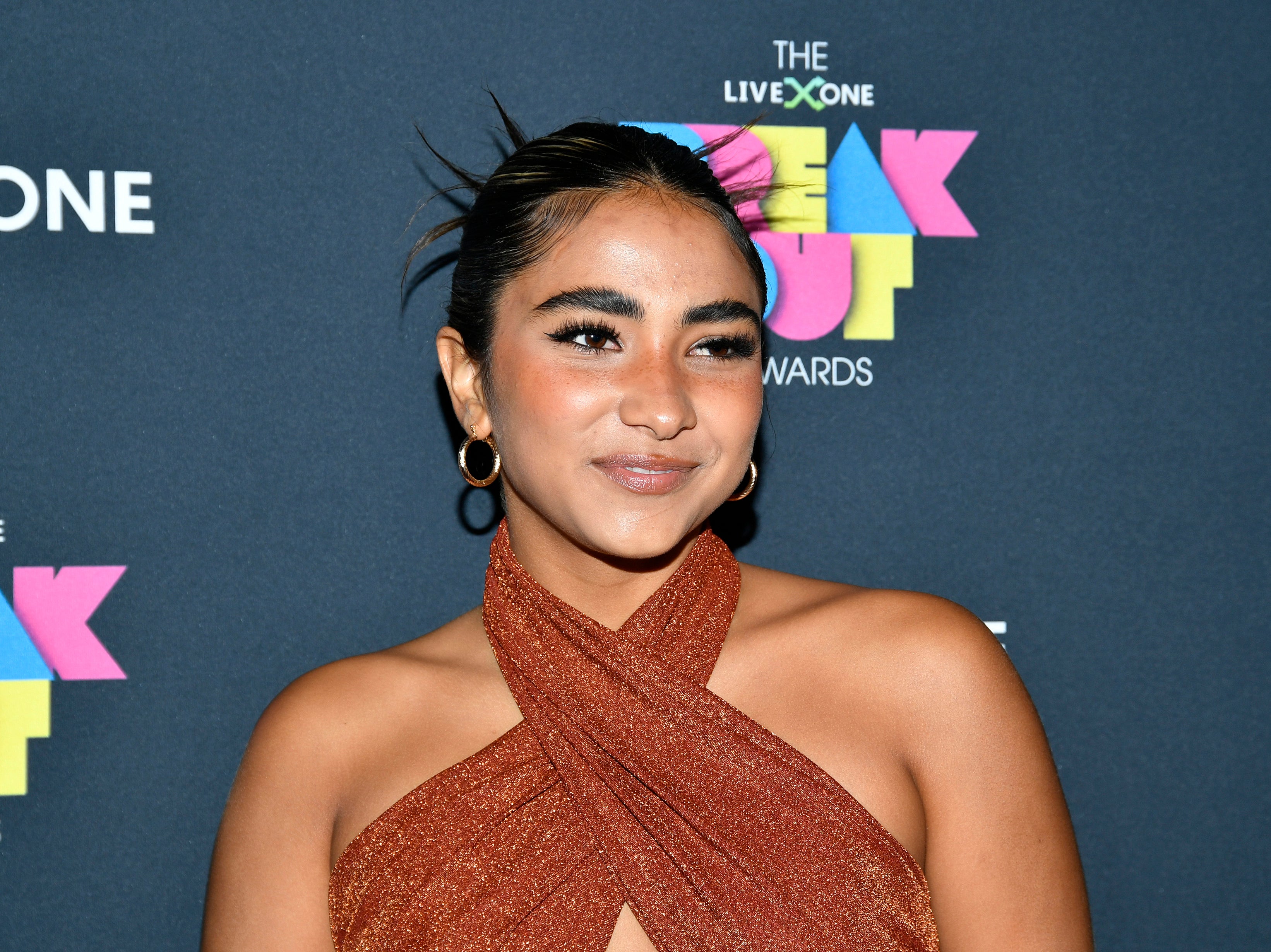 Sienna Mae Gomez attends the 2021 Breakout Awards at Universal Studios Hollywood on December 08, 2021