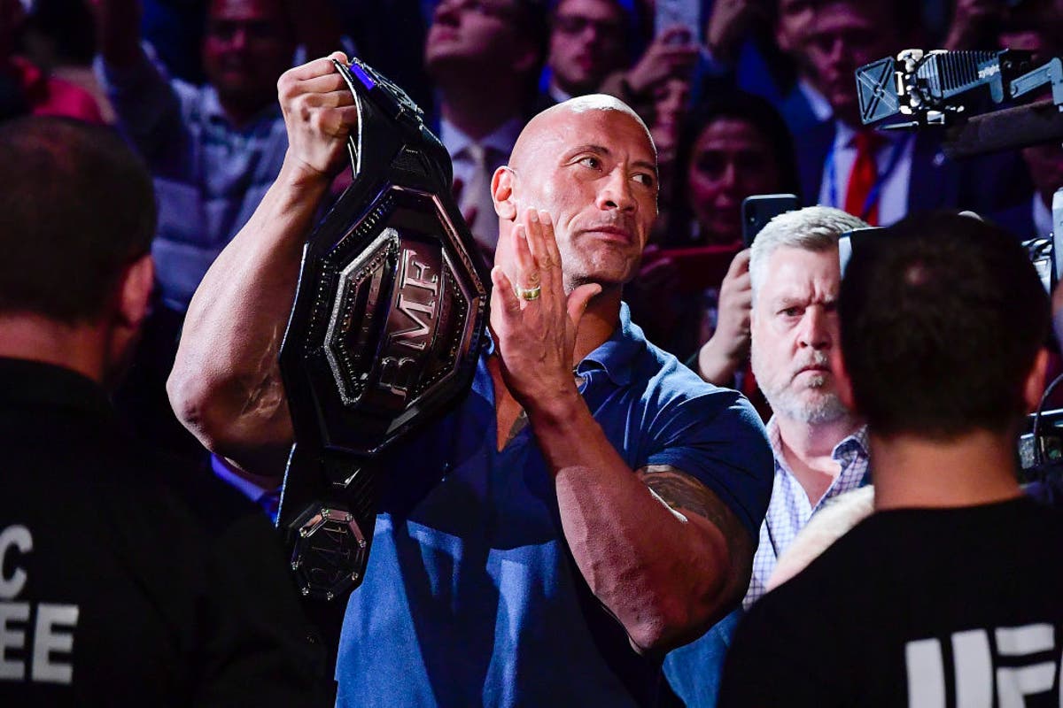 UFC partners with Dwayne Johnson&rsquo;s footwear brand Project Rock