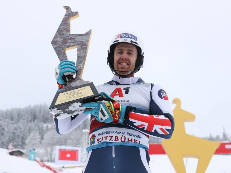 Ryding made history for GB with his gold medal at the World Cup