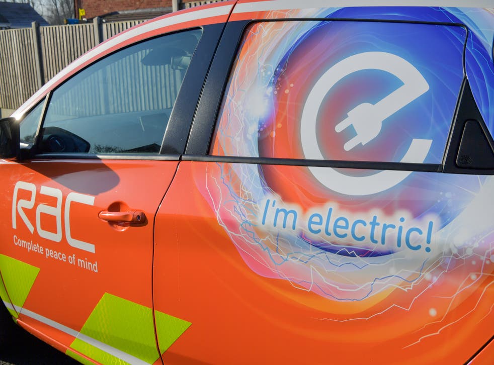 A major breakdown assistance company has announced it will be the first in the UK to use a pure electric patrol vehicle (RAC/PA)