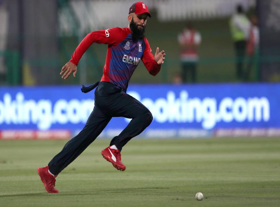 Moeen Ali took three wickets in England’s narrow victory (PA).