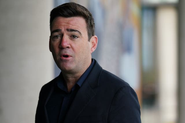 <p>Greater Manchester Mayor Andy Burnham  (PA)</p>