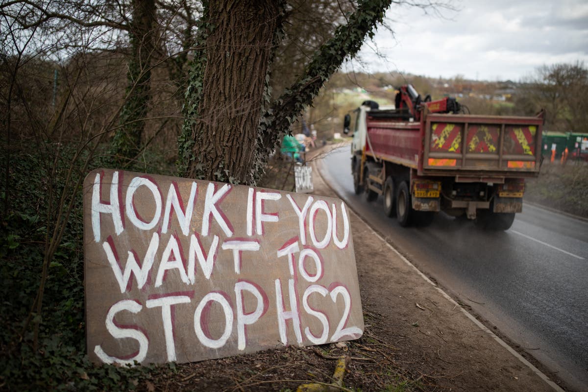 Protesters plan ‘national day of action’ over HS2 rail expansion